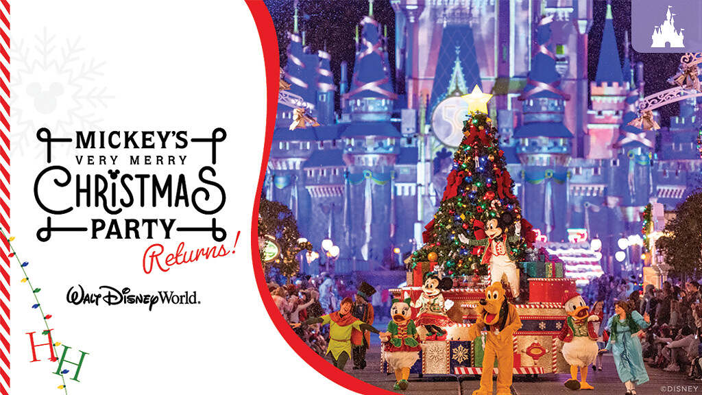 Walt Disney World Resort Announces the Return of Mickey’s Very Merry Christmas Party and More Holiday Favorites During #HalfwaytoHolidays