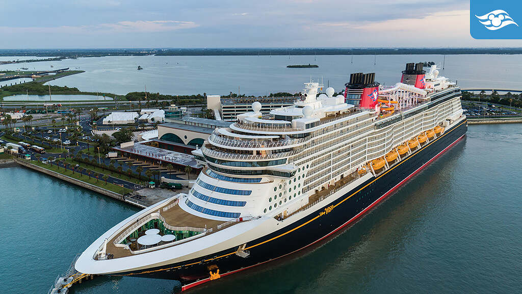 Our Newest Ship is Here! Disney Wish Arrives in Port Canaveral for First Time