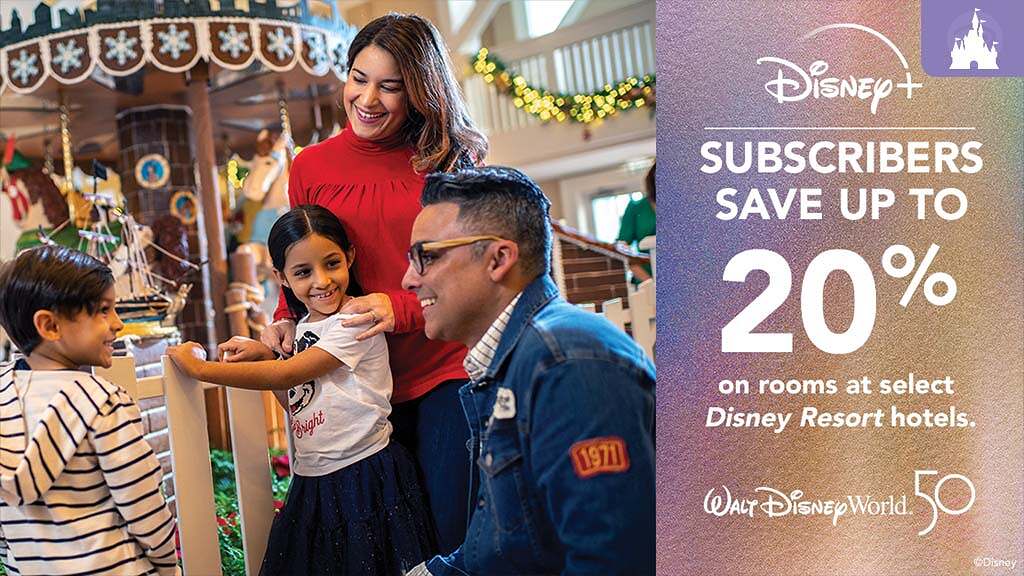 Special Offer for Disney+ Subscribers at Walt Disney World Resort