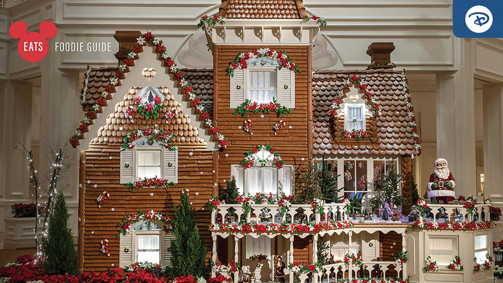 Disney Eats Unveils New Foodie Guide to Can’t Miss Gingerbread Displays 2022