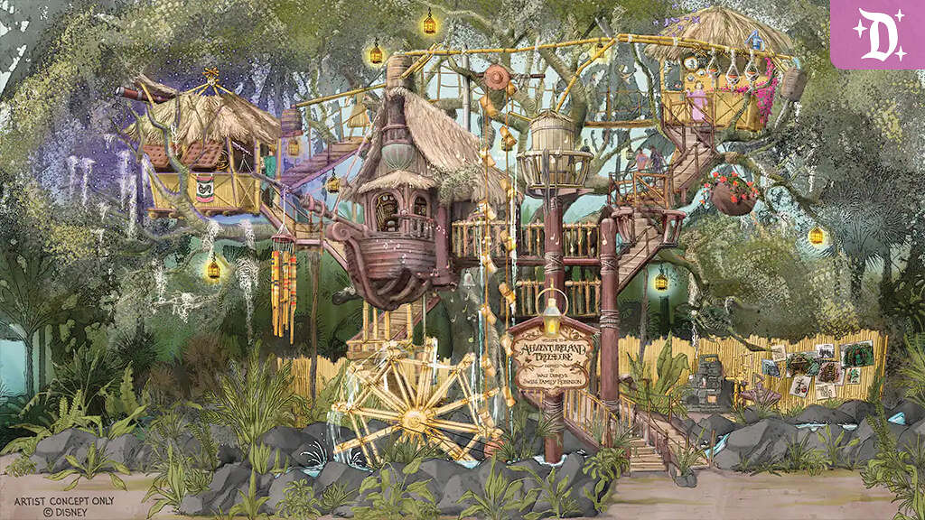 Adventureland Treehouse at Disneyland Park Returns in Fresh, New Way in 2023