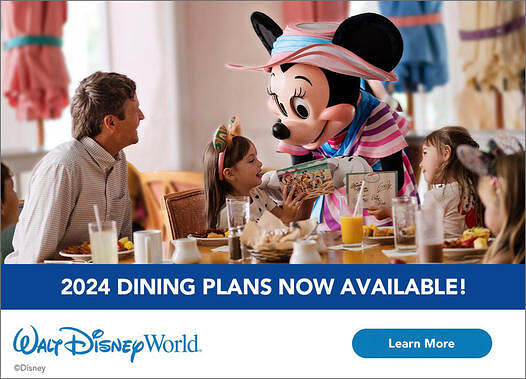 2024 Walt Disney World Resort Dining Plans